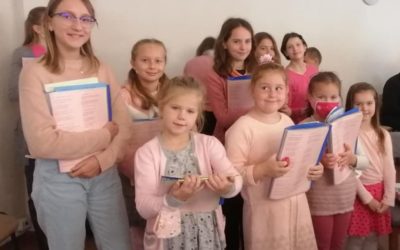 Nácviky rodinného speváckeho zboru