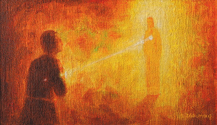Eucharistia - akad. maliar Ladislav Záborský