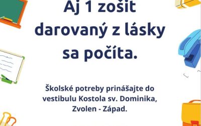 Zbierka školských potrieb
