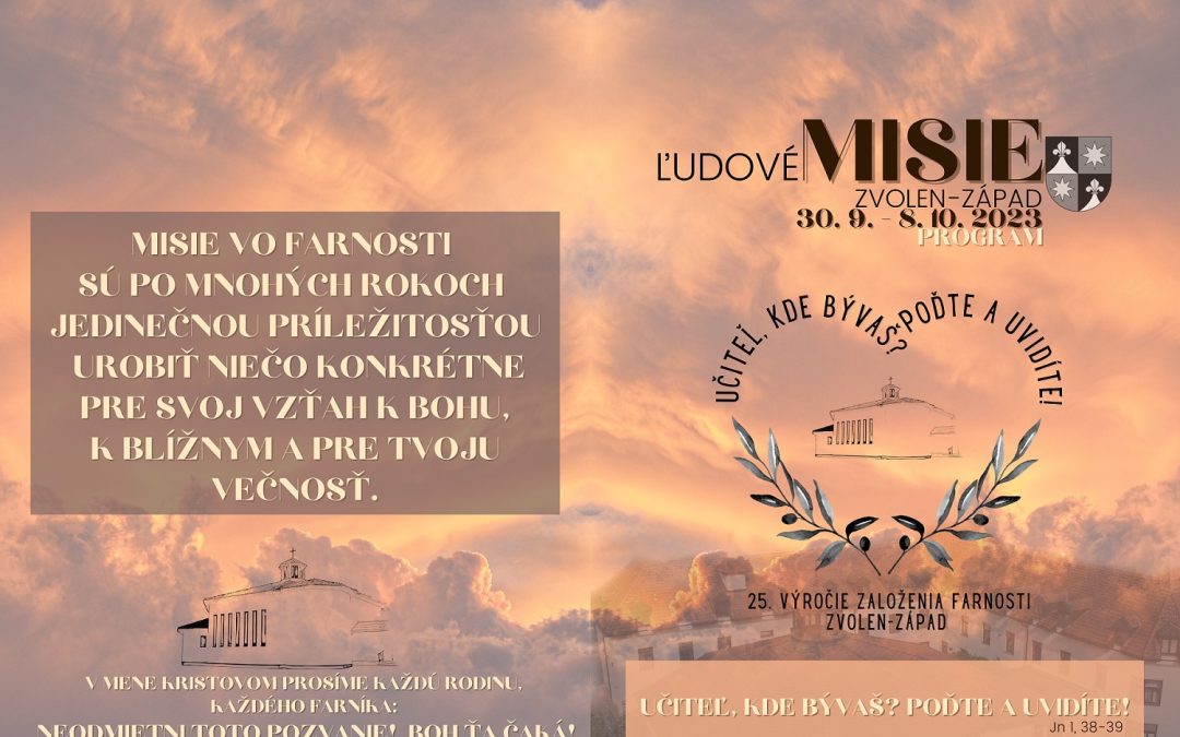 Program misií 2023