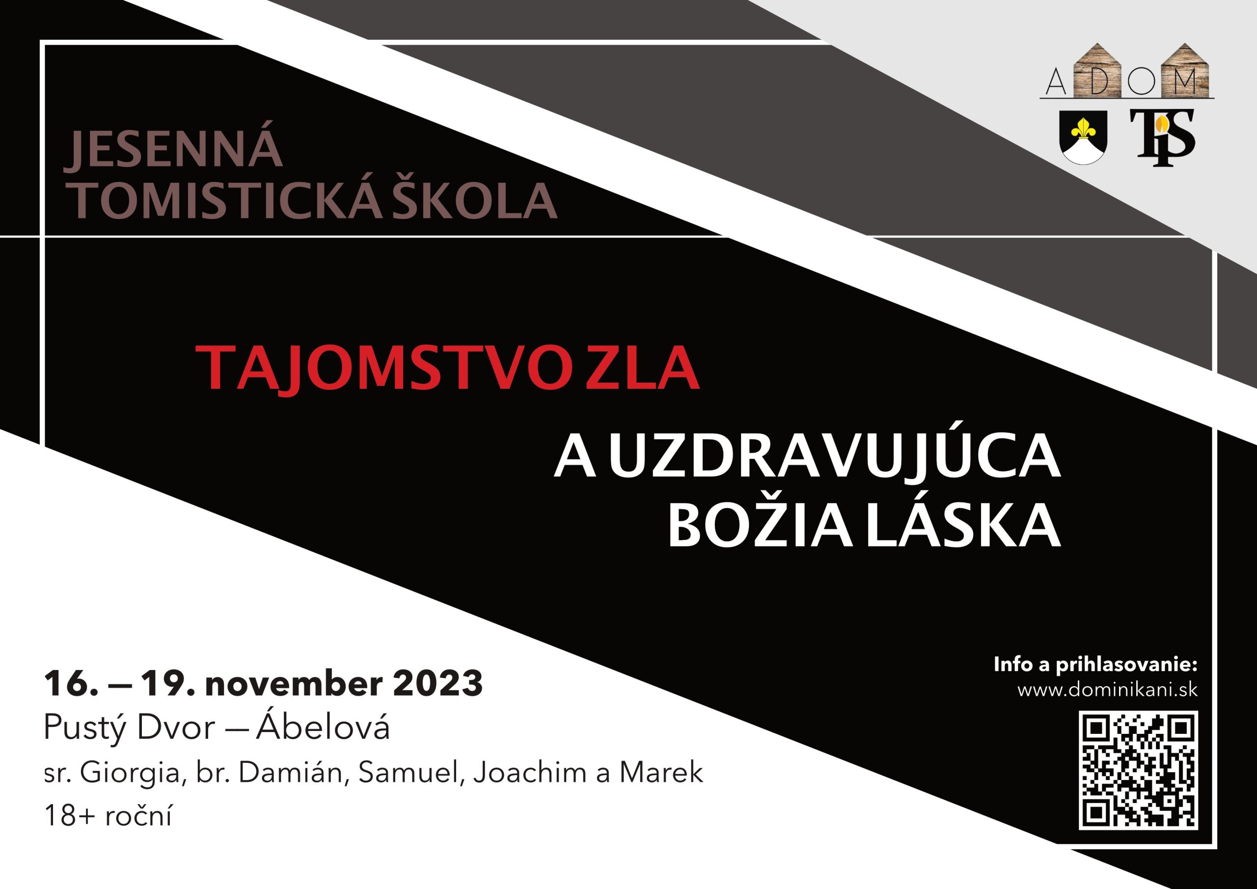 JESENNÁ TOMISTICKÁ ŠKOLA 2023