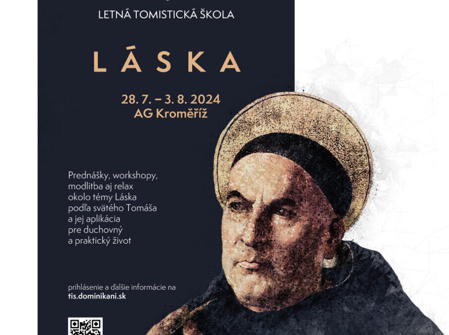 Letná tomistická škola o láske: Otvárame prihlasovanie
