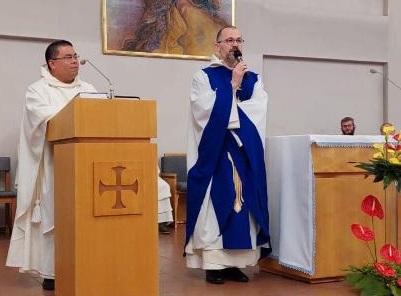 Generálny promotór pre ruženec, brat Lawrence, vo Zvolene (1)