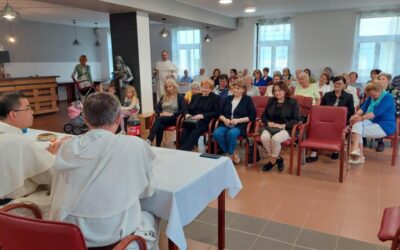 Generálny promotór pre ruženec, brat Lawrence, vo Zvolene