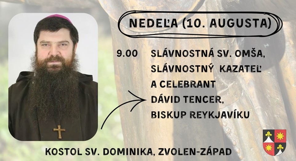 Slávnosť sv. Dominika – farský deň