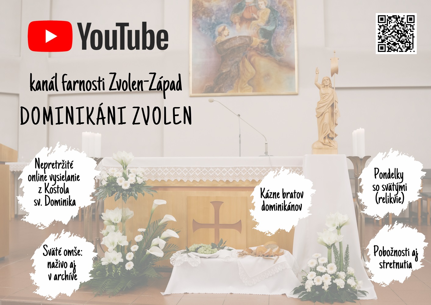 Youtube kanál farnosť Zvolen-Západ