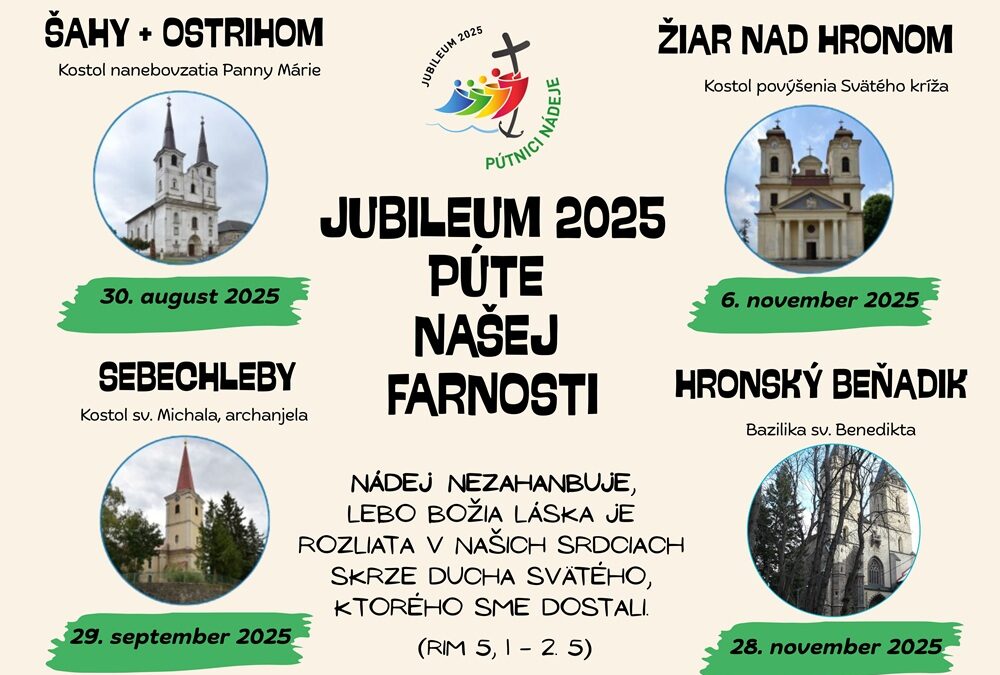 Jubilejné púte našej farnosti
