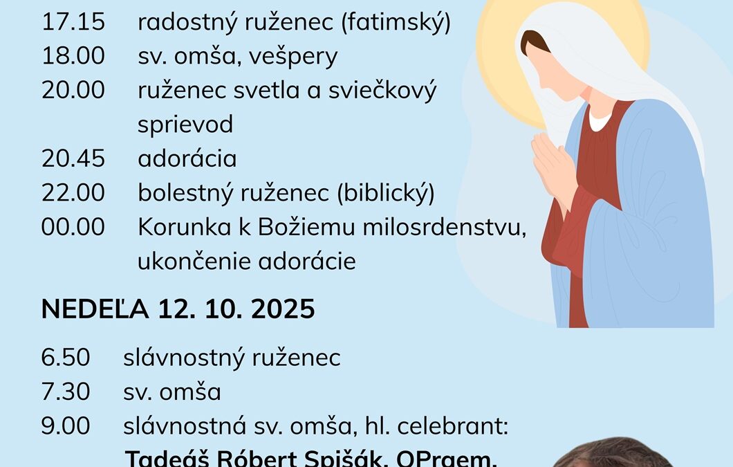 Odpustová slávnosť Ružencovej Panny Márie