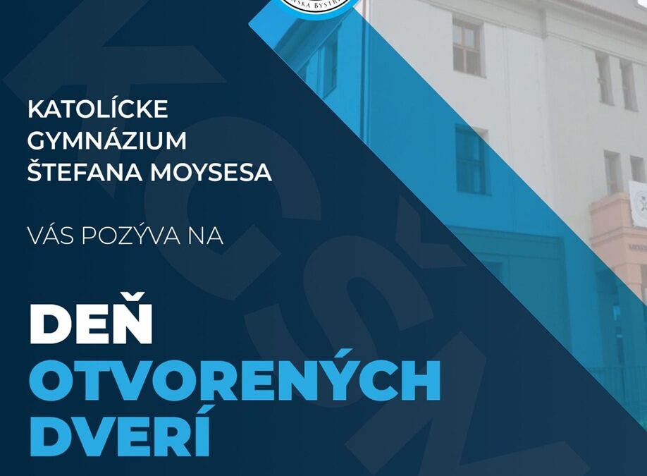Deň otvorených dverí na Katolíckom gymnáziu