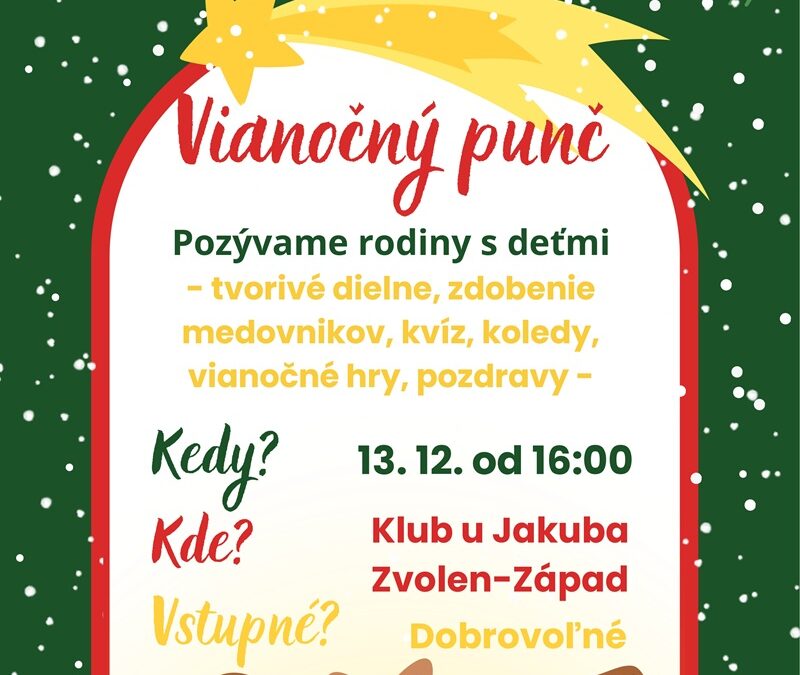 Vianočný punč