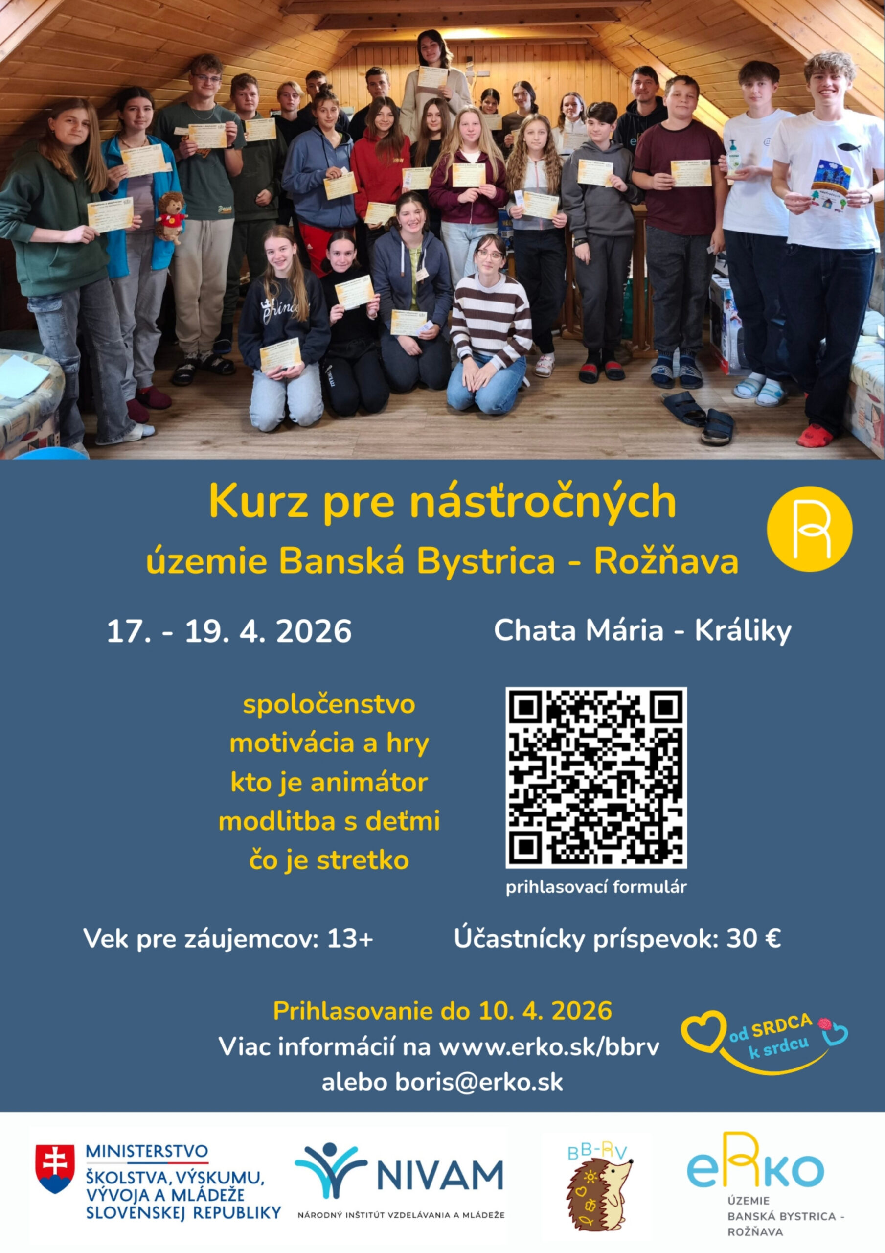 Kurz pre násťročných 