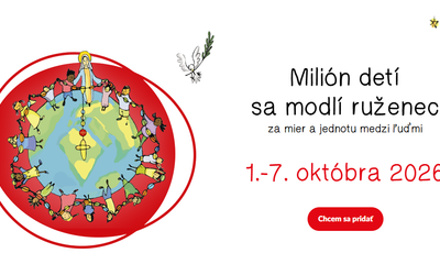 Milión detí sa modlí ruženec 6. 10. 2026